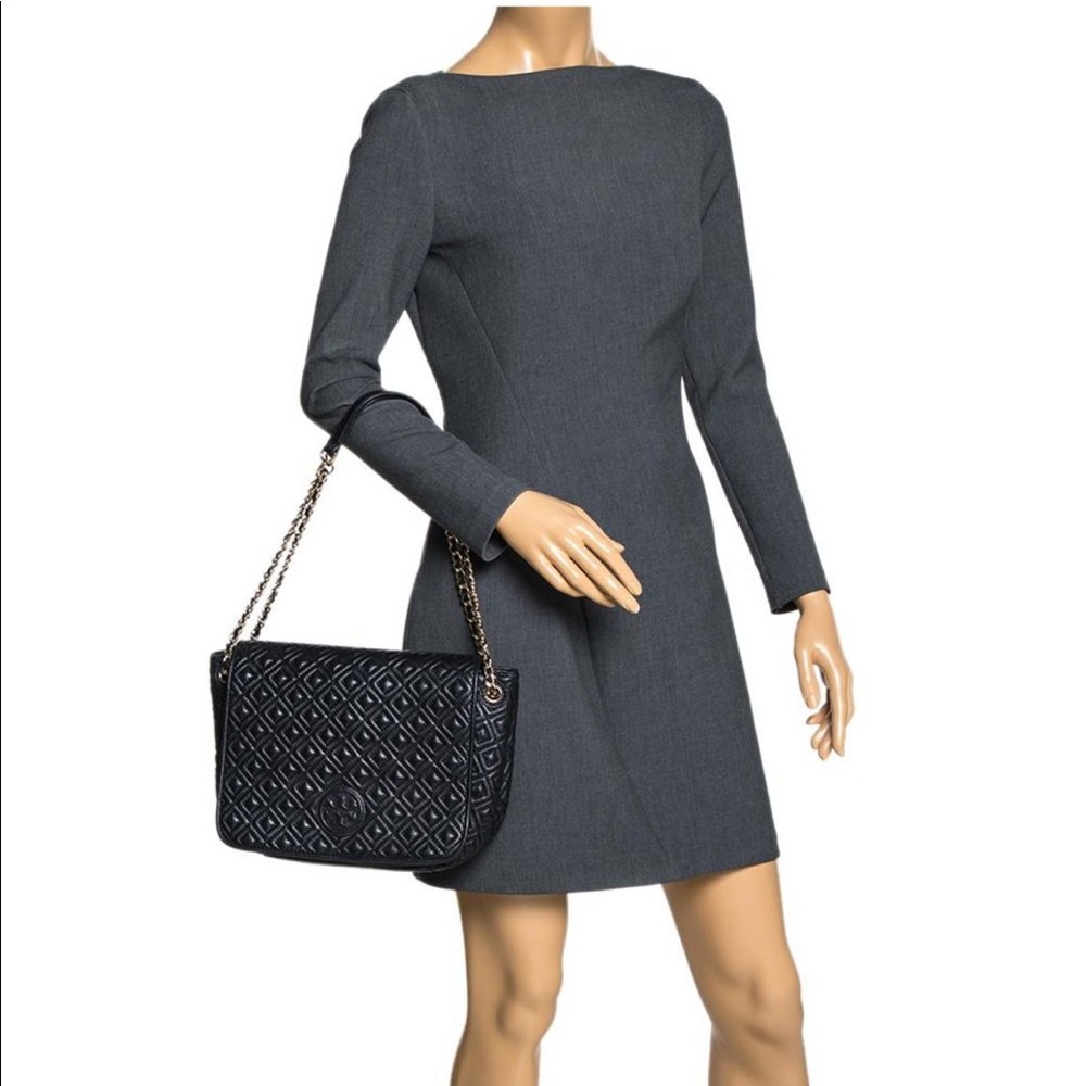 TORY BURCH  Marion Quilted Small Flap Shoulder Bag